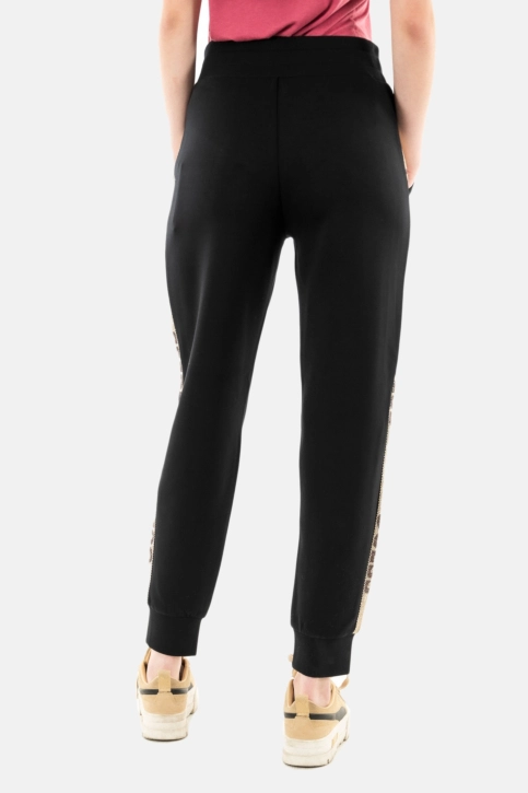 Pantalons guess jeans studs logo jblk jet black a996