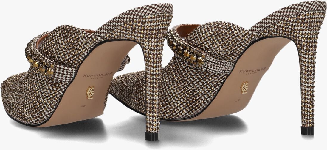 KURT GEIGER LONDON gouden kurt geiger london muiltjes duke