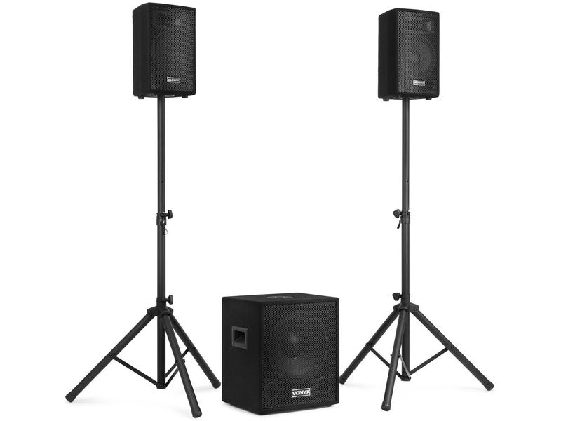 Vonyx PA-System VX0812BT Mobiles Lautsprecherset