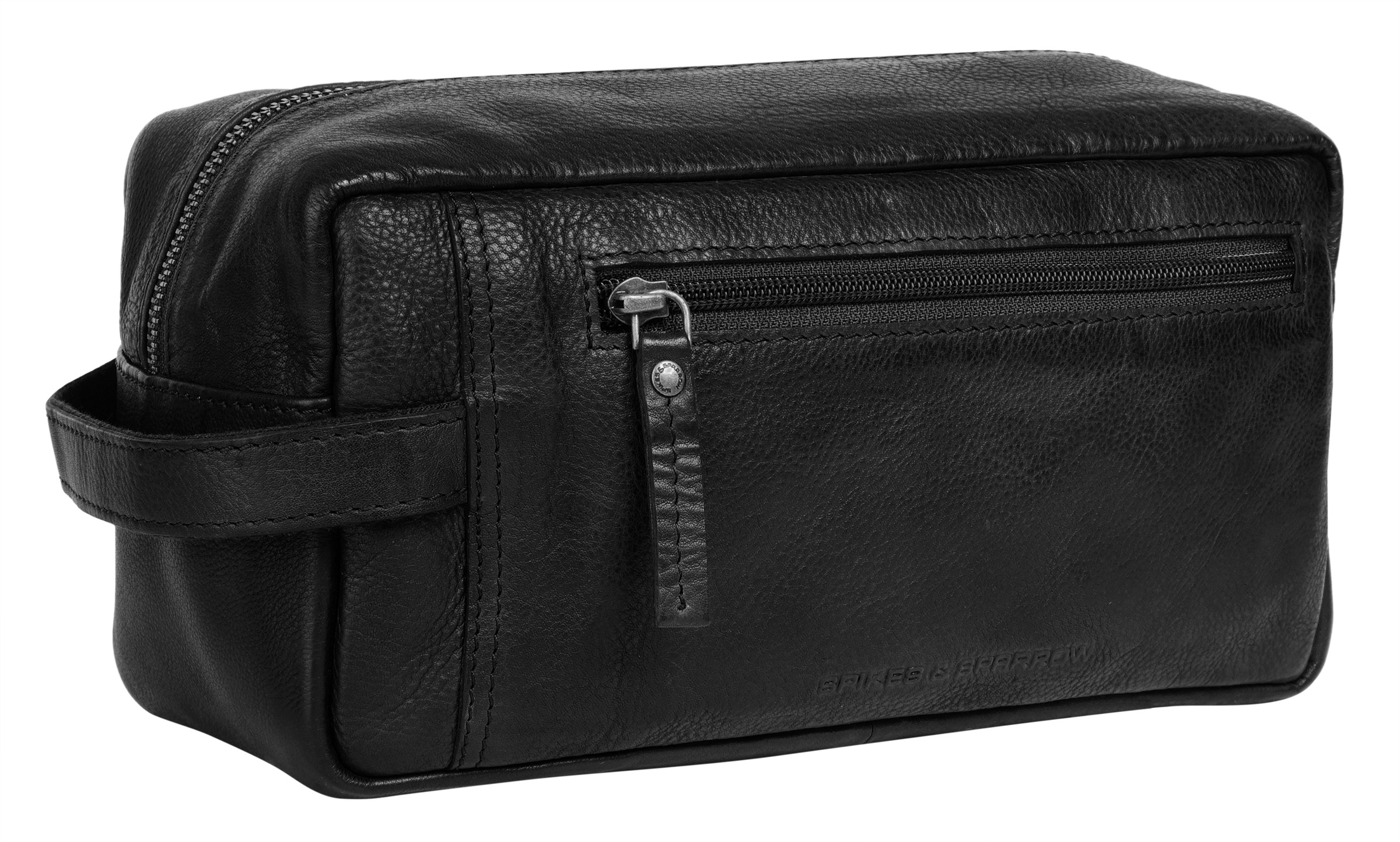 Spikes & Sparrow Kulturbeutel »TOILETRY BAG« echt Leder