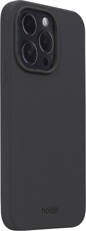 HoldIt Silicone Case iPhone 15 Pro Sort