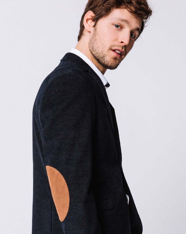Veste velours navy 