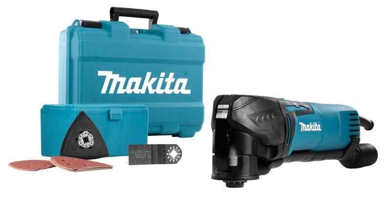 Makita TM3010CX15 230V Multitool accessoireset zagen en schuren