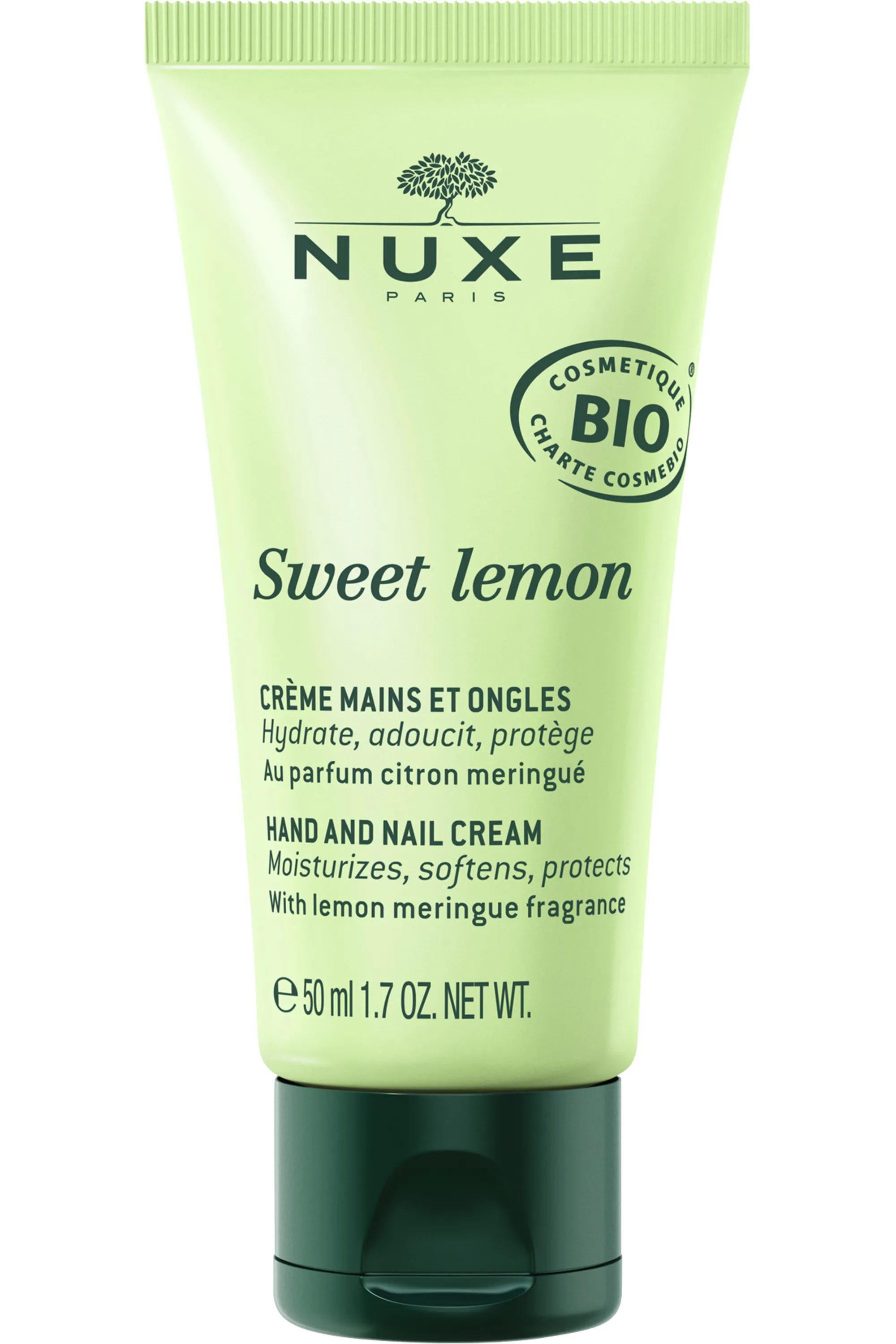 Nuxe Crème mains et ongles Sweet Lemon bio-50 ml