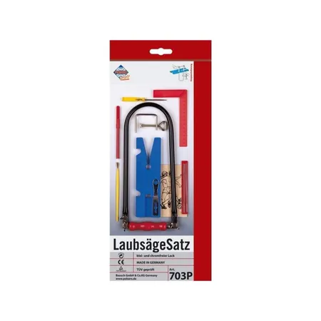 PebaroLaubsäge Starter Set Mit Vorlage 15-Tlg.