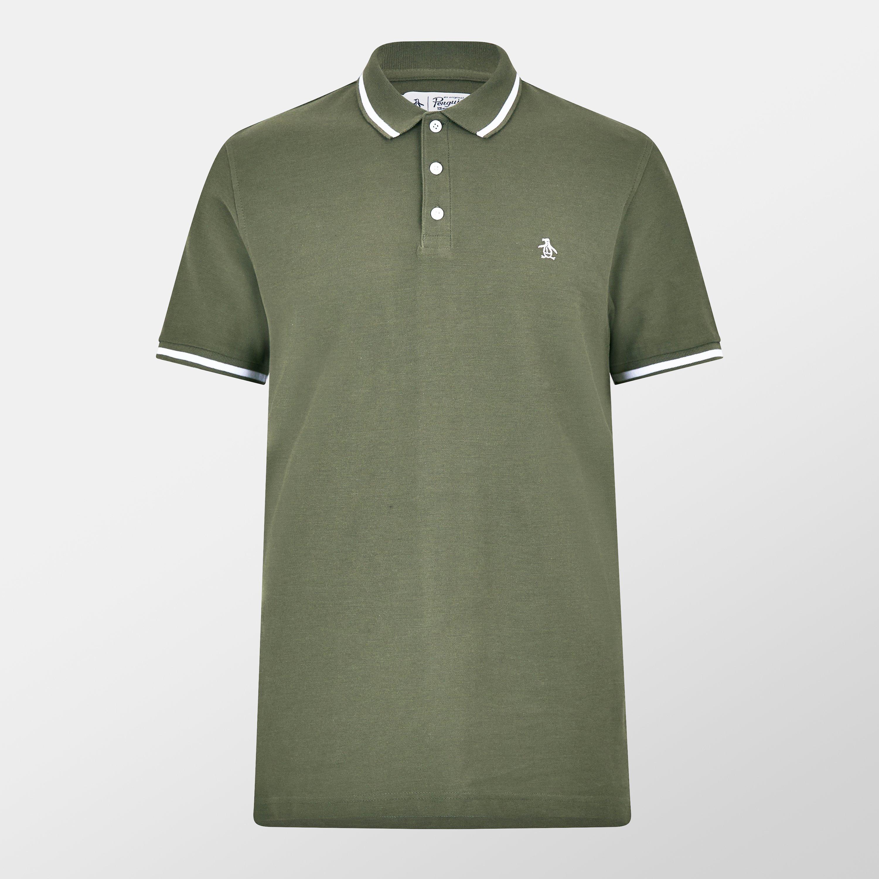 Original Penguin OP Tipped Polo Shirt Mens