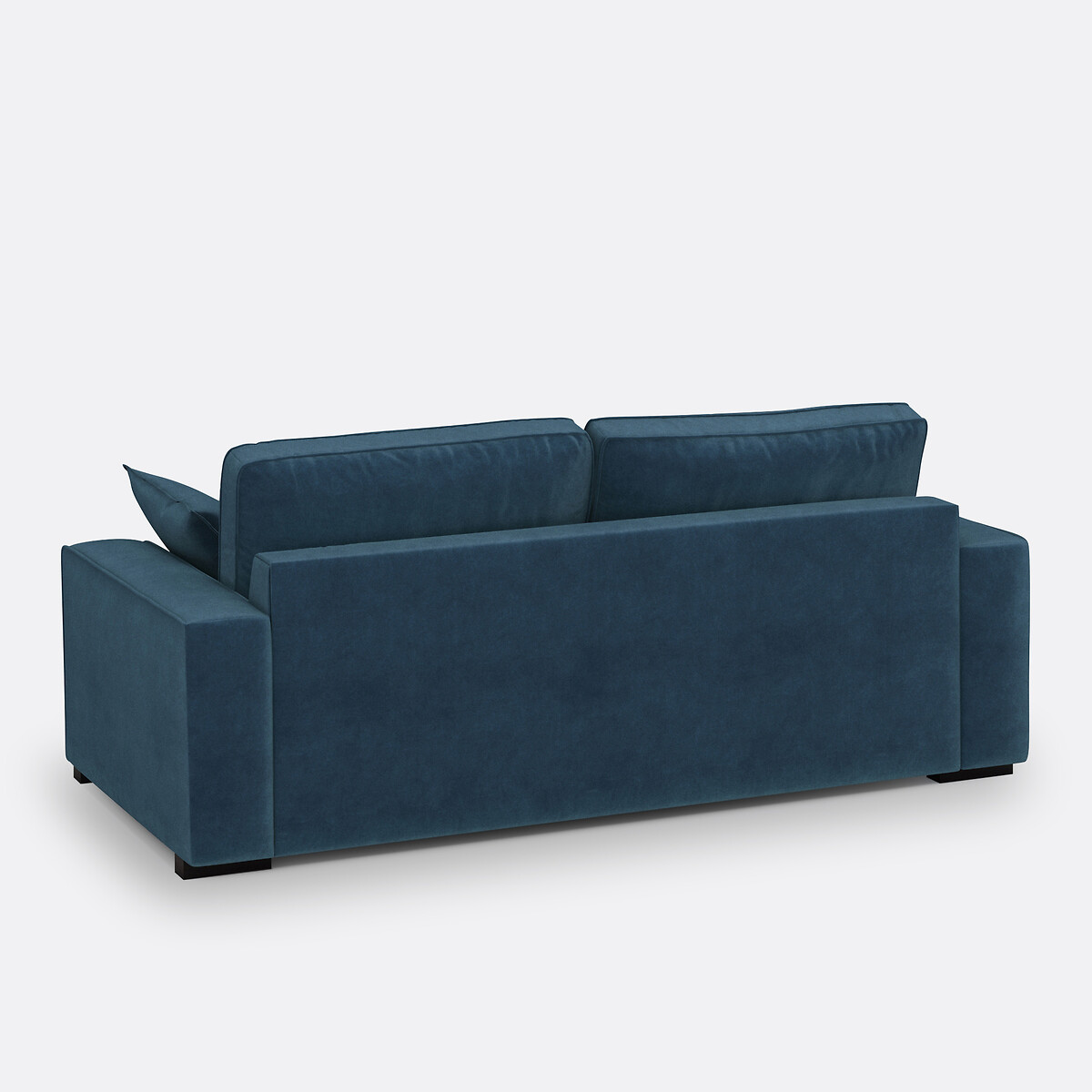 LA REDOUTE INTERIEURS<br>Sofá cama de veludo, espuma HR premium, Cecilia