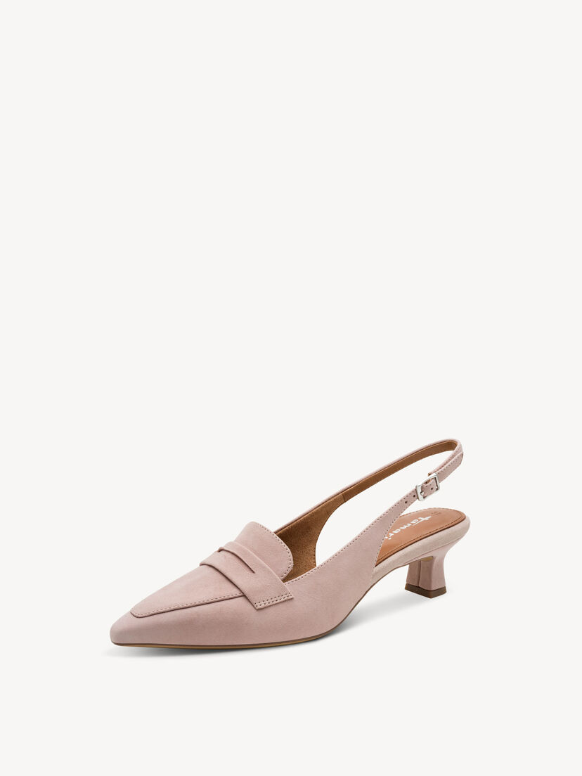 Leren Slingpumps - roze