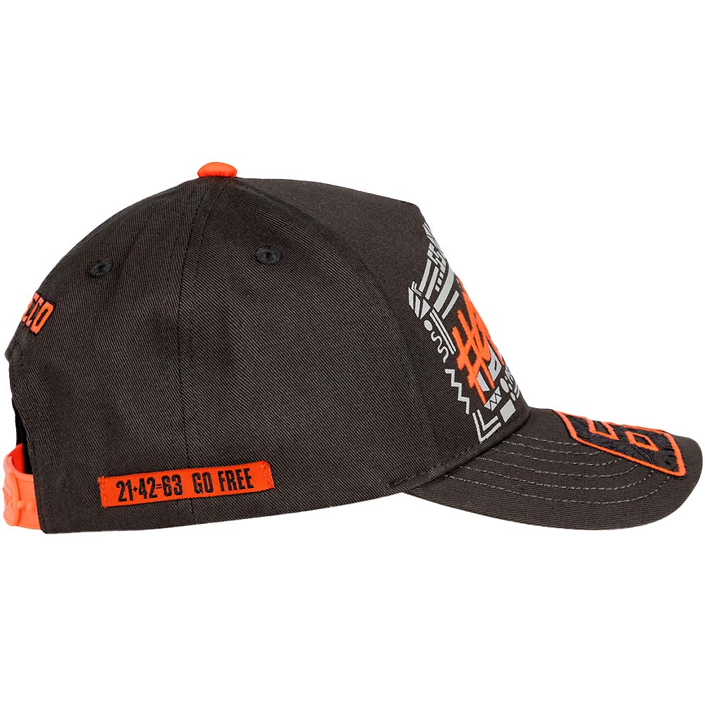 VR46 - Casquette enfant Francesco Bagnaia Gris Foncé