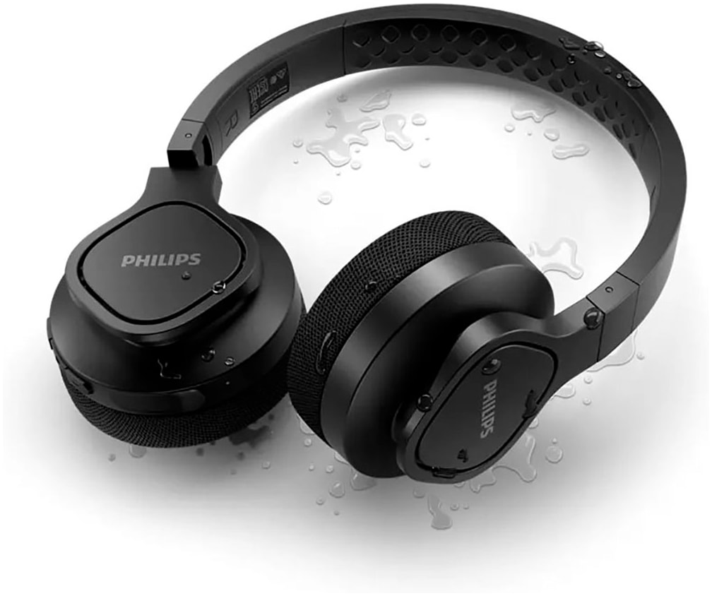 Philips Sport-Kopfhörer »TAA4216BK« Bluetooth Freisprechfunktion | Rauschunterdrückung | Sprachsteuerung | integrierte Steuerung für Anrufe und Musik
