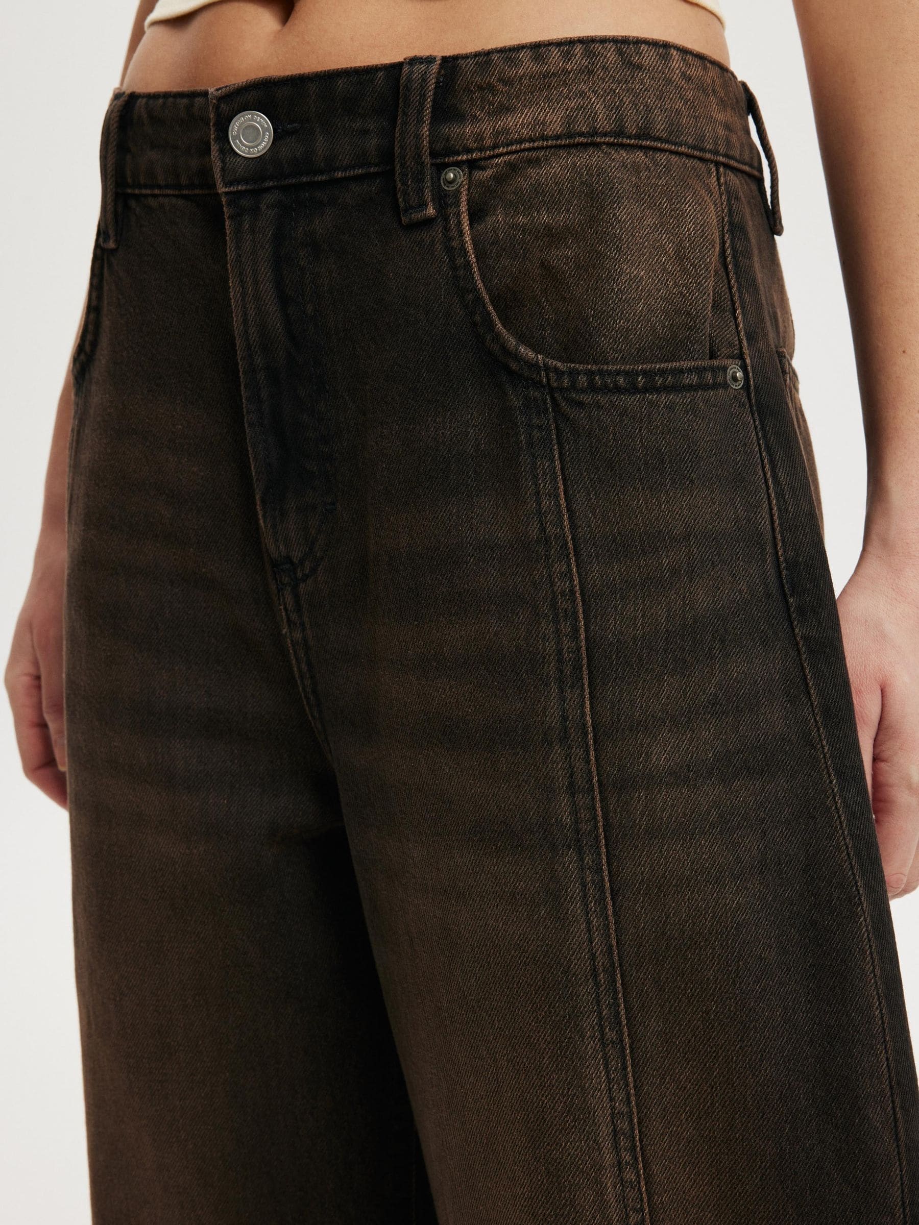 Zwart - Cotton On Barrel Jeans