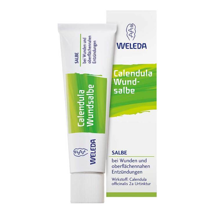 Calendula Wundsalbe bei Schürfwunden und Hautverletzungen, 70 g