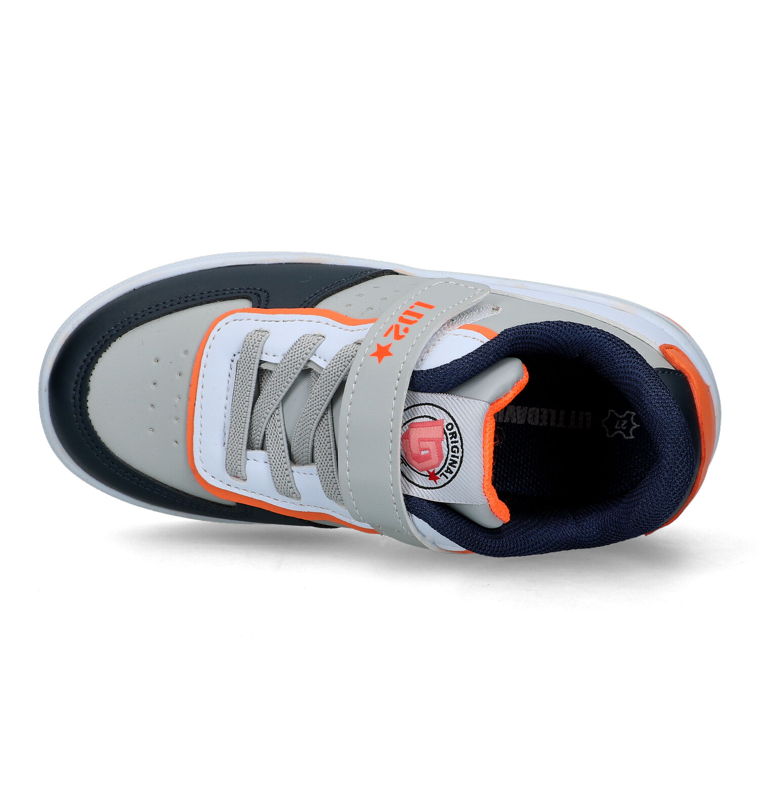Velcroschoenen grijs