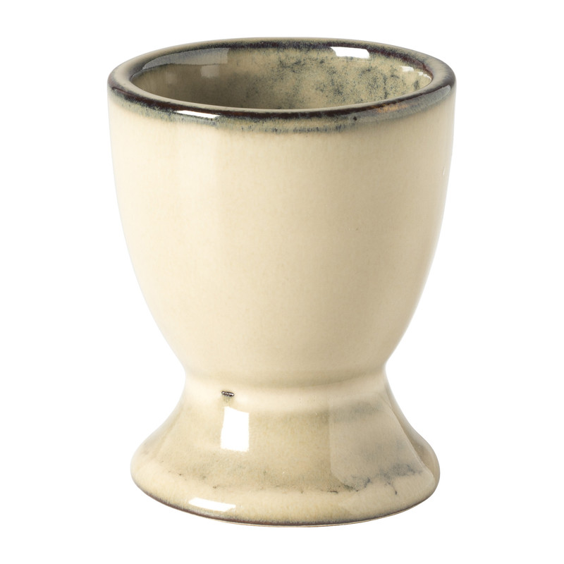 Eierdopje Toscane - beige - ø5x6 cm