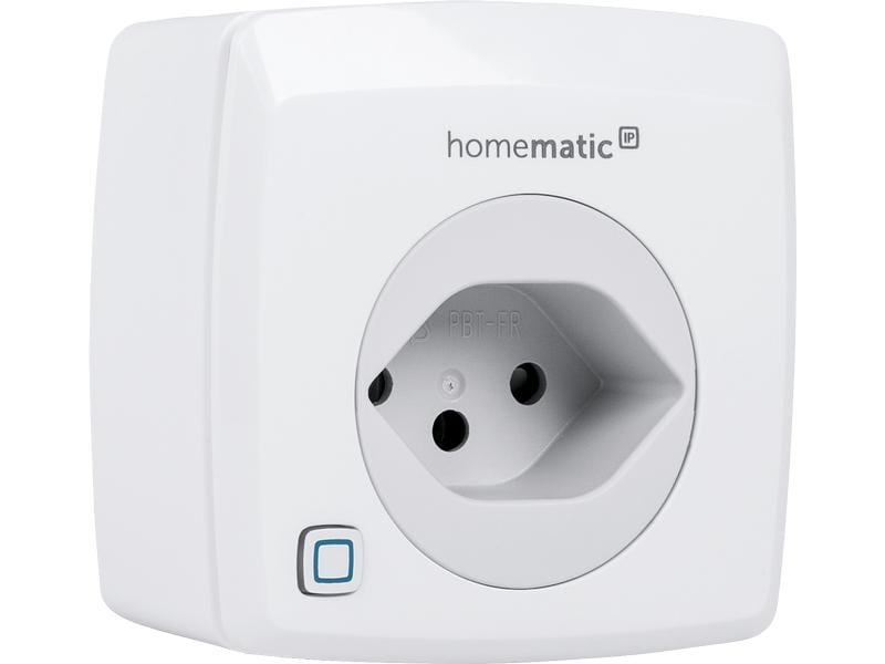 Homematic IP Funk-Zwischenstecker Dimmer Phasenabschnitt (C Dimmer-Steckdose zum Dimmen und Ein- und Ausschalten der angeschlossenen Leuchten