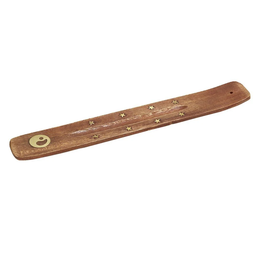 Porte encens en bois L26cm