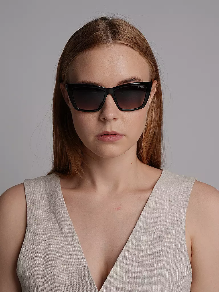 GUESS Sonnenbrille GU00098/55 schwarz