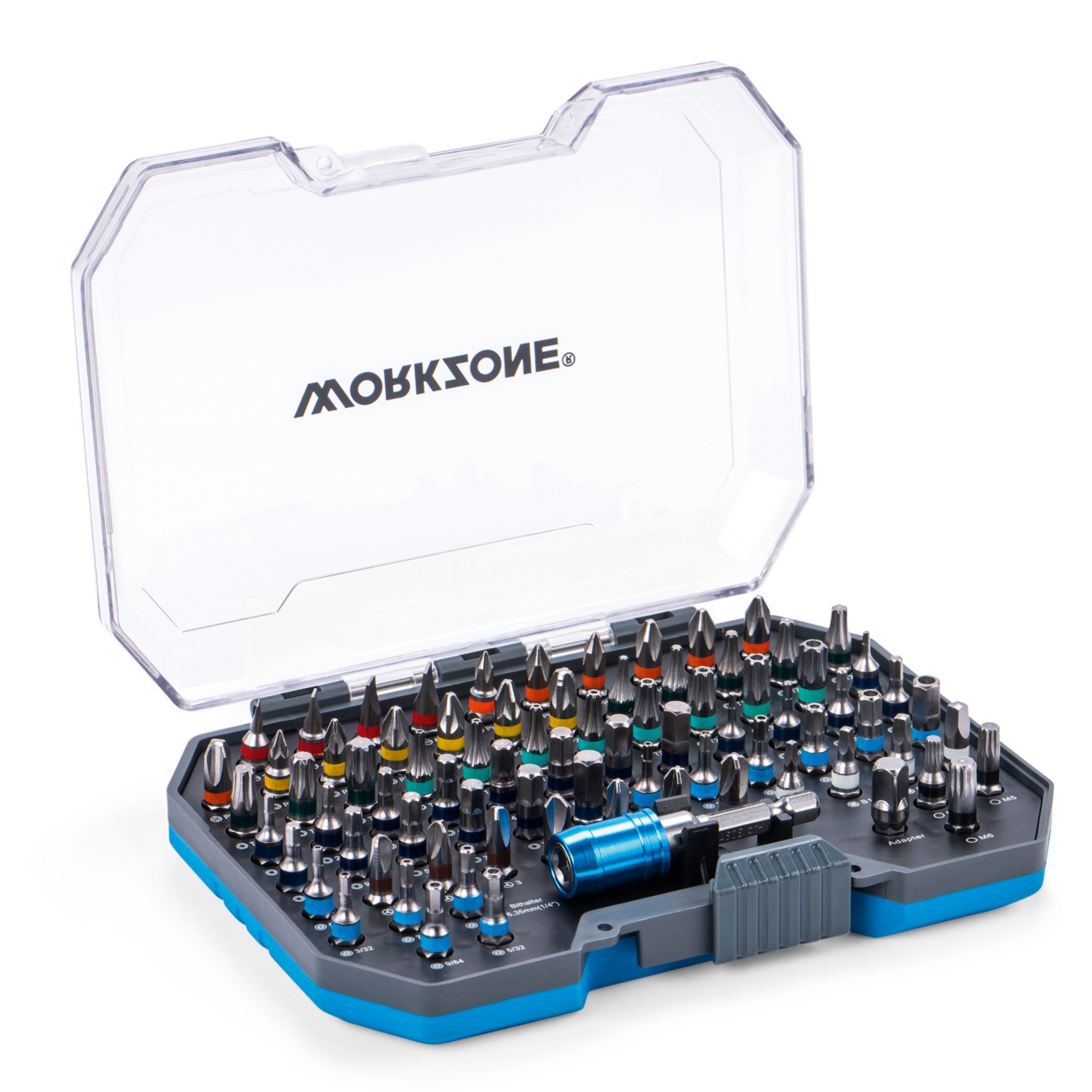 WORKZONE Bit Set, 80-teilig