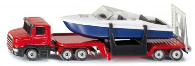 Low Loader W/Speed Boat