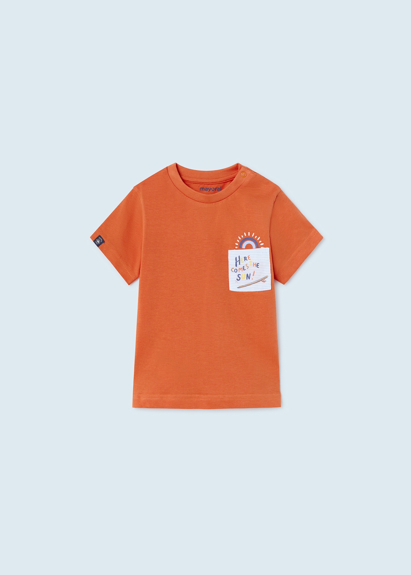 Conjunto de 3 peças em algodão sustentável para bebê
