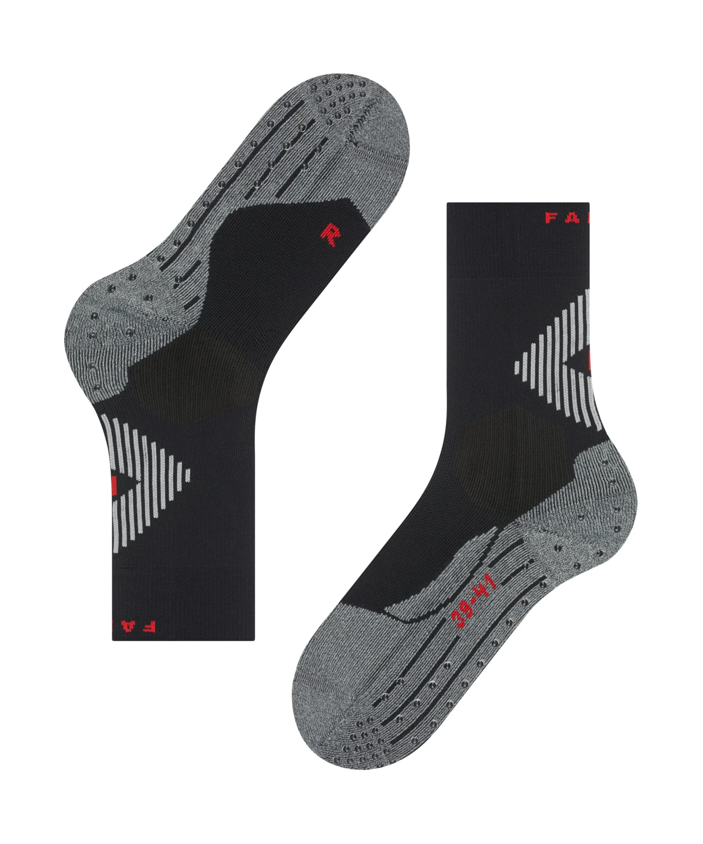FALKE 4 Grip Stabilizing Socken Schwarz F3019