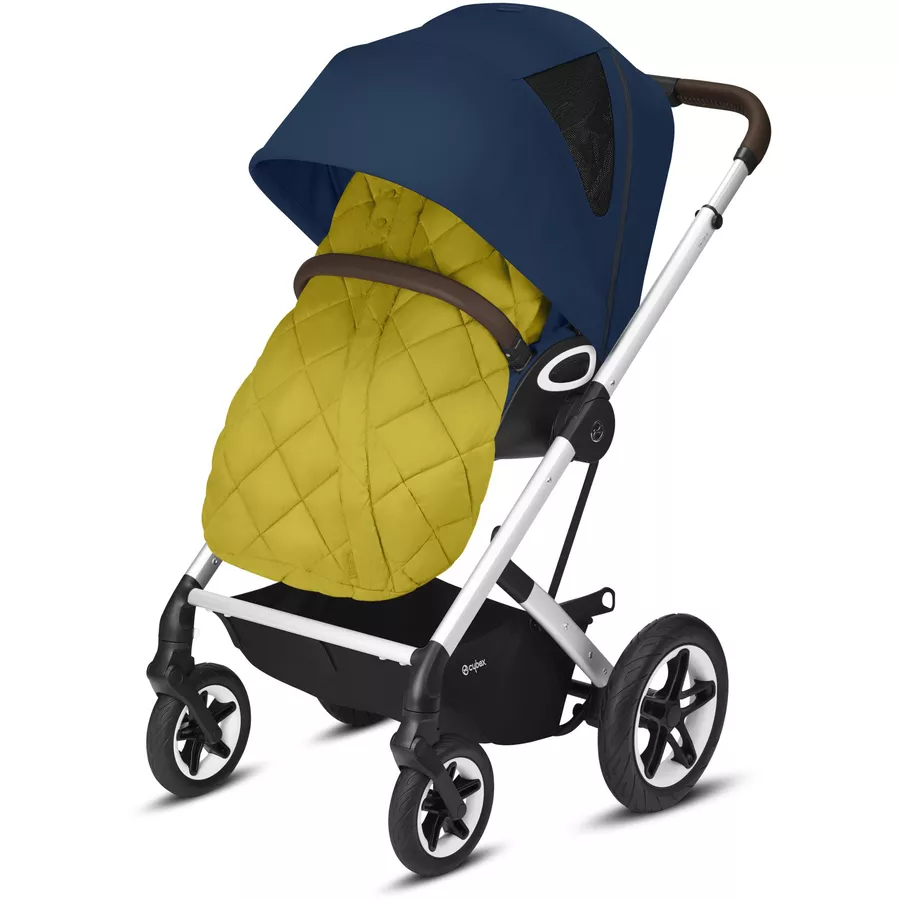 cybex GOLD Kinderwagen Talos S Lux Silver Navy Blue