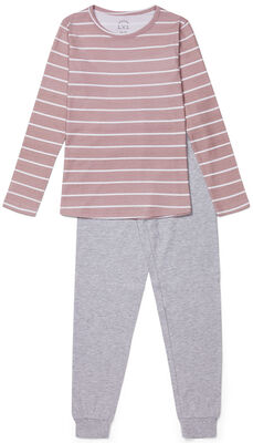 Luca & Lola Emma Pysjamas, Pink Stripes