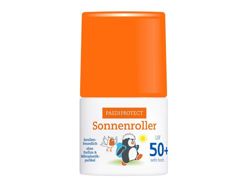 Paediprotect Sonnencreme LSF 50  50 ml Sonnenroller für unterwegs