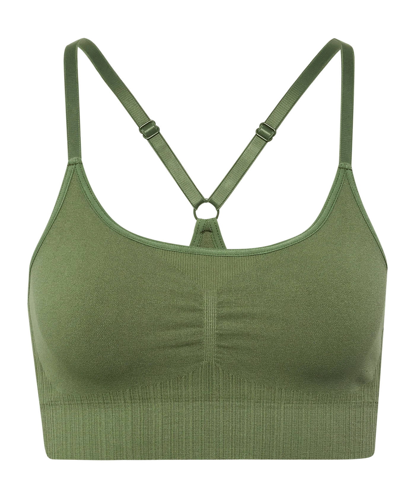 Hummel Mt Define Seamless Padded Sport-BH Damen Grün F6754