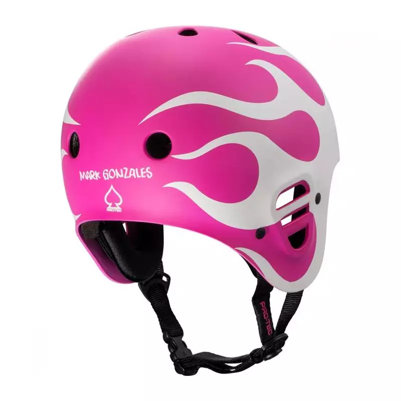 Casque PRO-TEC Full Cut Cert Gonz Flame