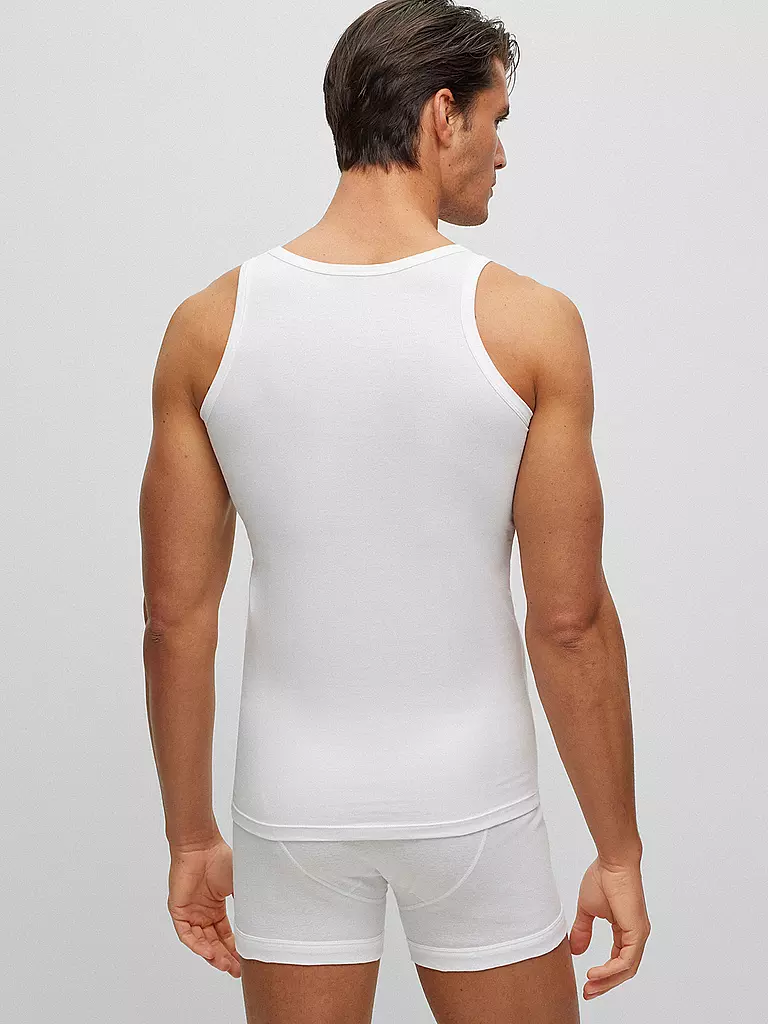 BOSS Unterhemd 2-er Pkg weiss weiss