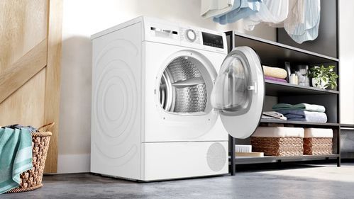Bosch WQG235DEFG Serie 6 - Wasdroger - Warmtepompdroger - NL/FR display - Energielabel A+++