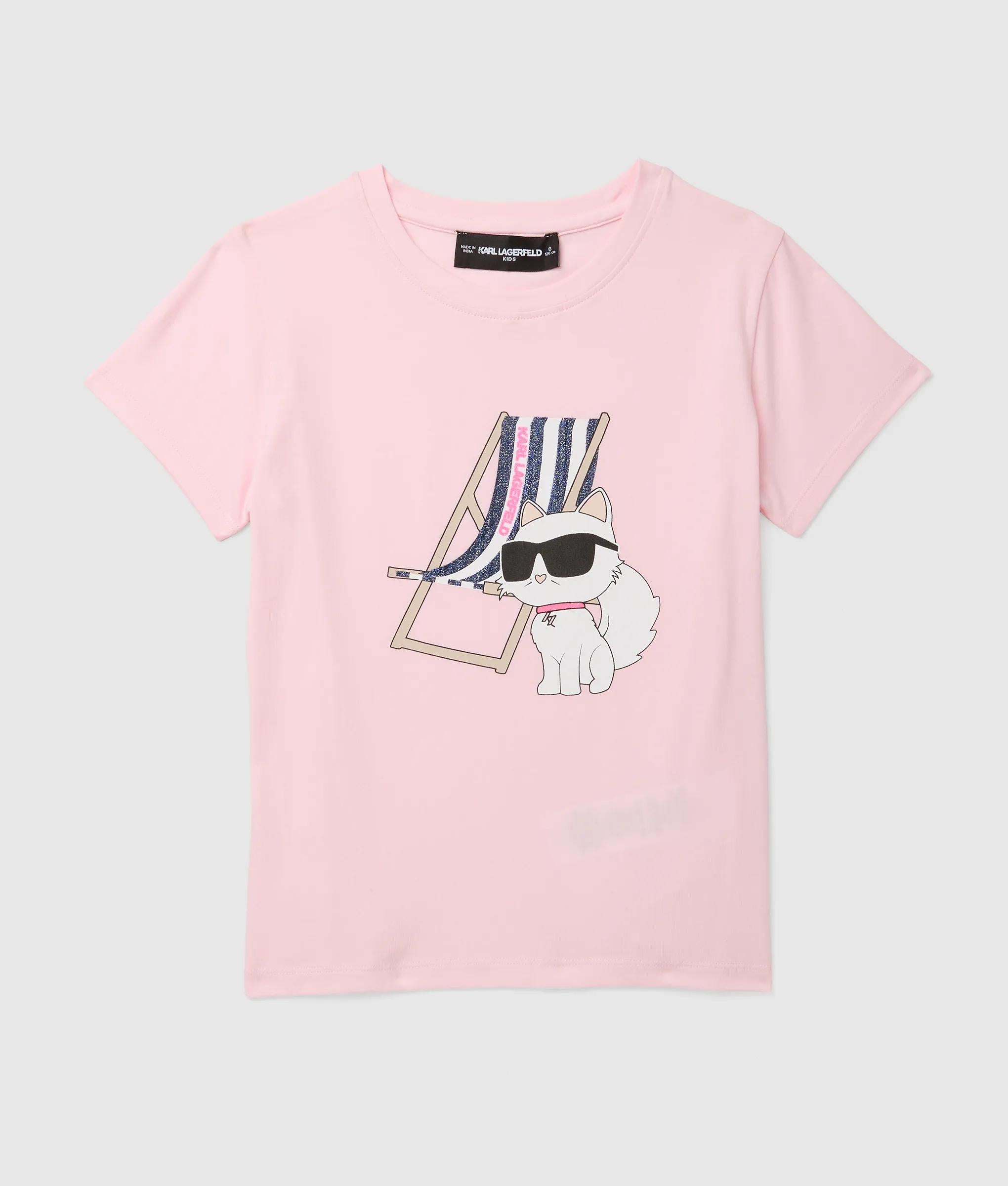 Meisjes Ikon Choupette vakantie t-shirt
