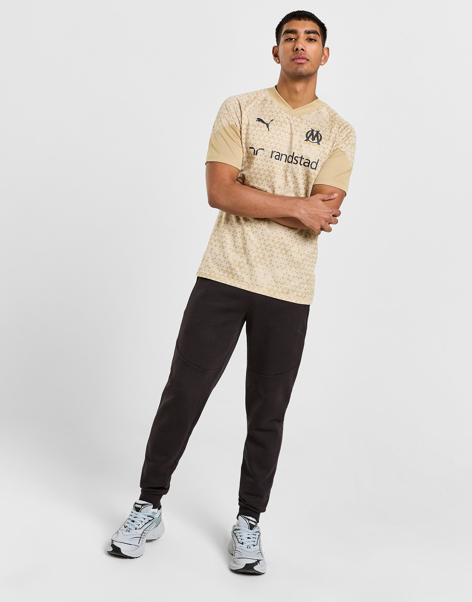 Puma Maillot d'entraînement Olympique Marseille Homme