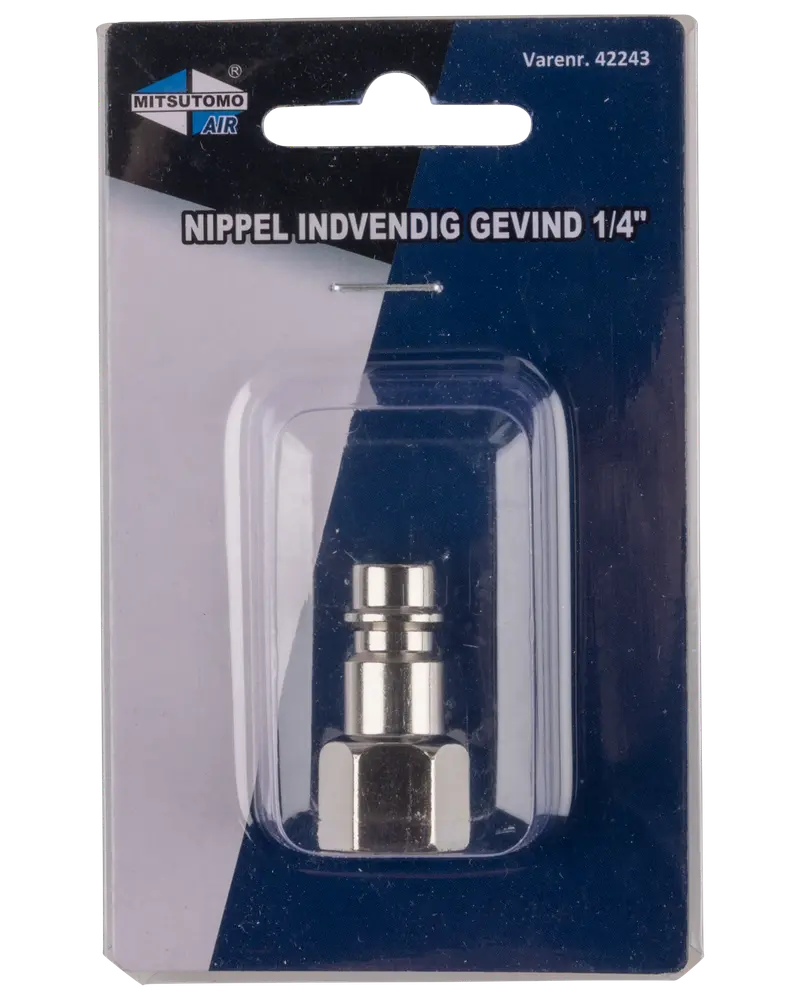 Nippel indvendig gevind 1/4