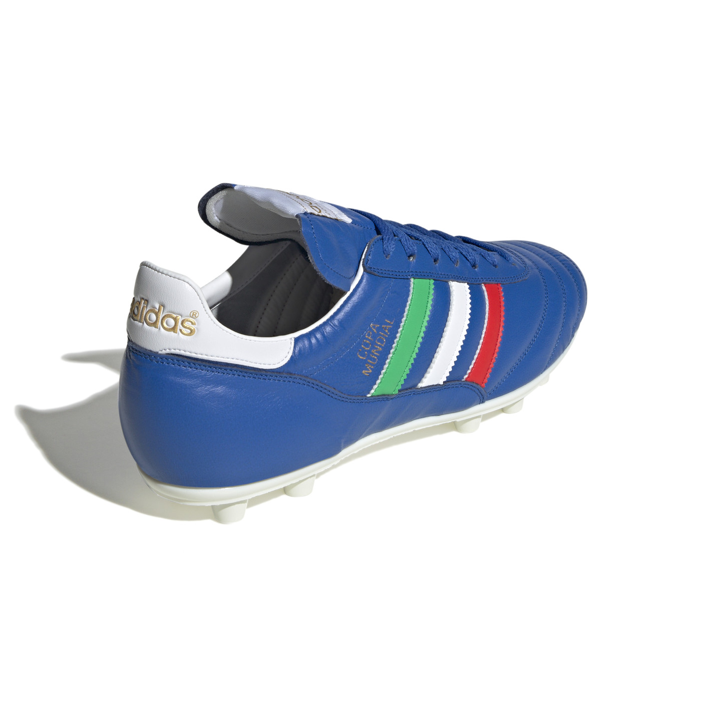 Adidas Copa Mundial Italië Gras Voetbalschoenen (FG) Blauw Groen Wit Rood