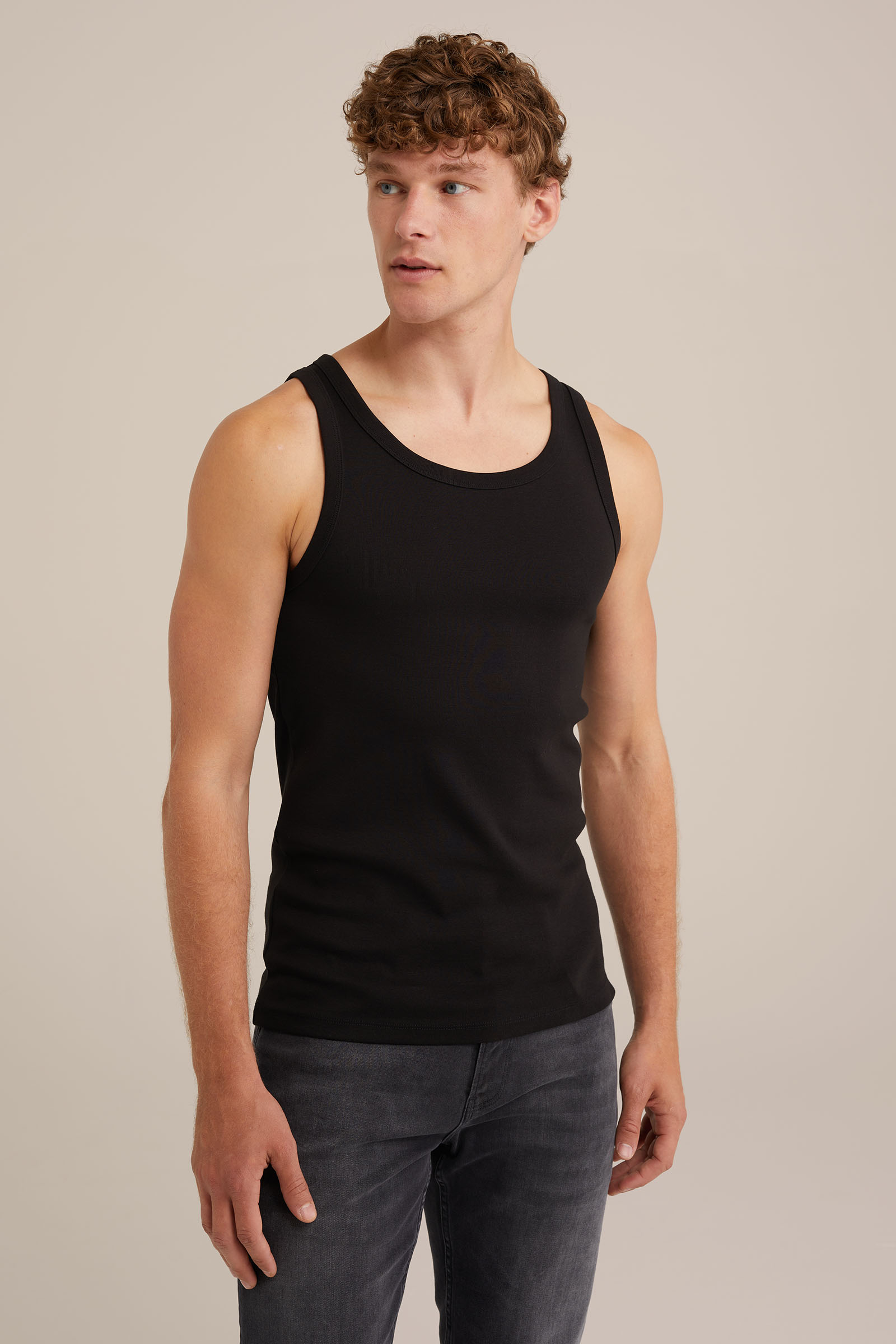 singlet WE Fashion Zwart