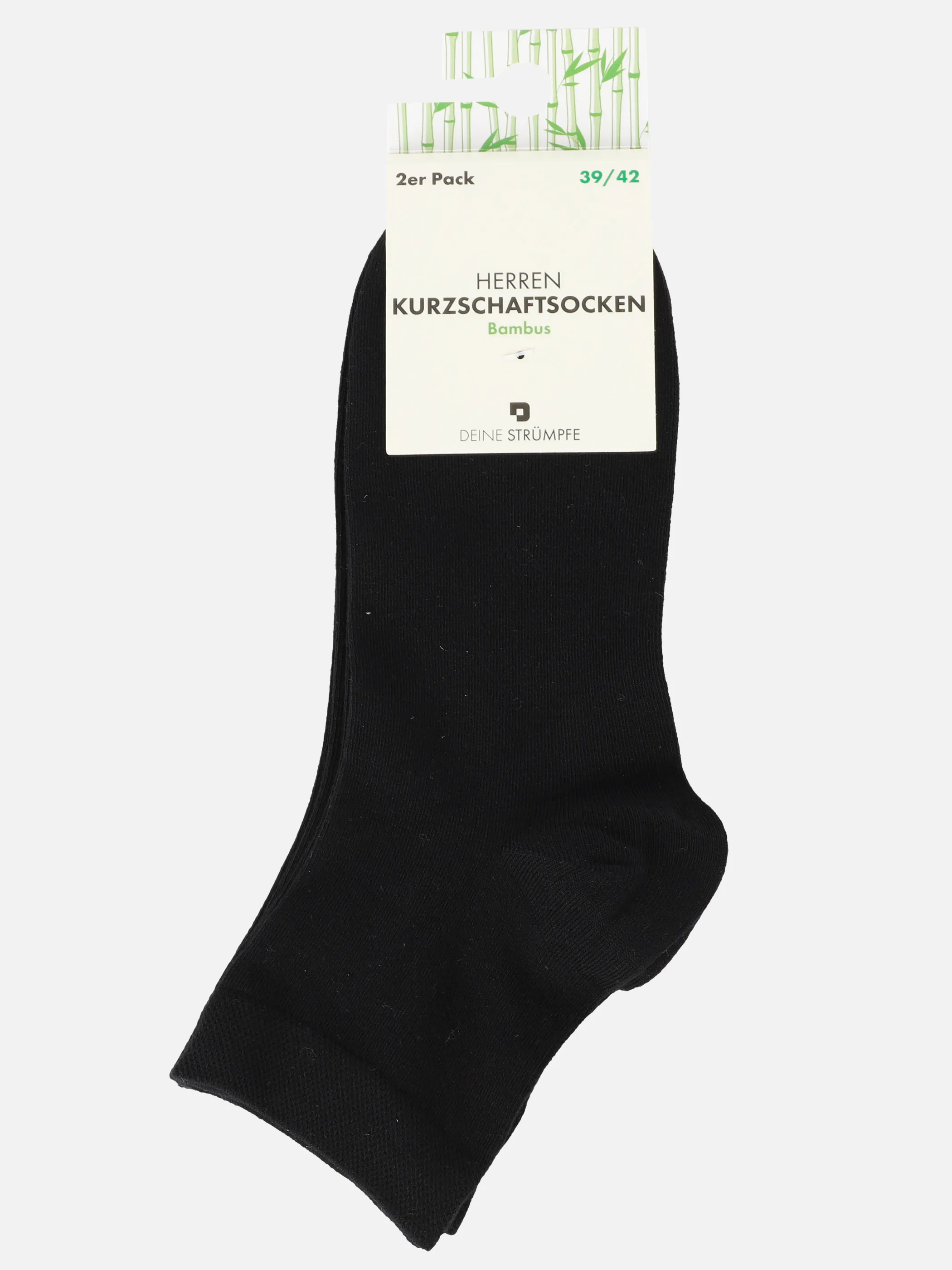 Herren Kurzschaftsocken Bambus im 2er Pack