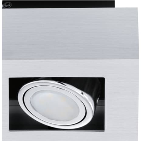 Loke LED loftlampe - børstet stål
