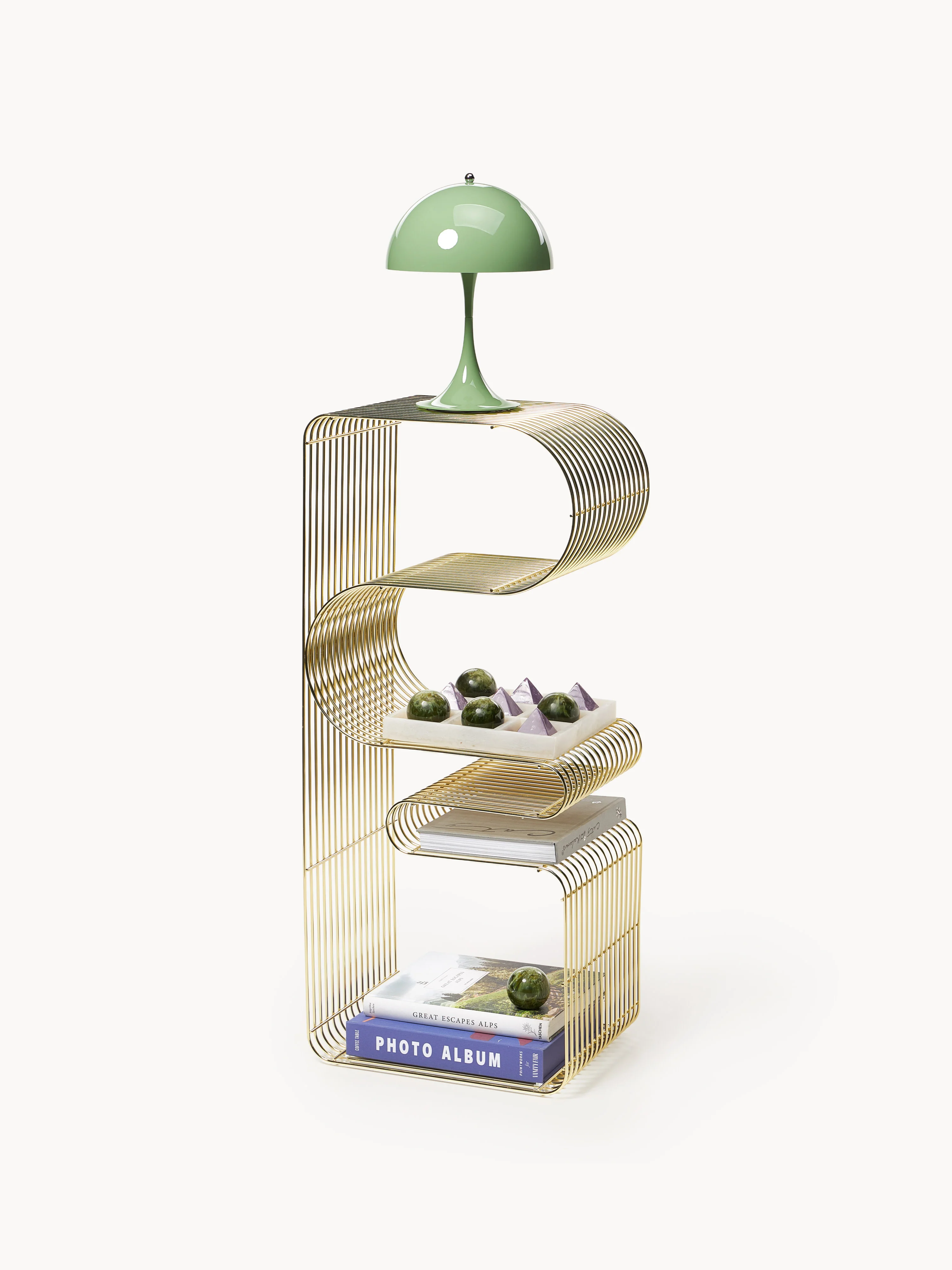 Metalen zitbank Curva