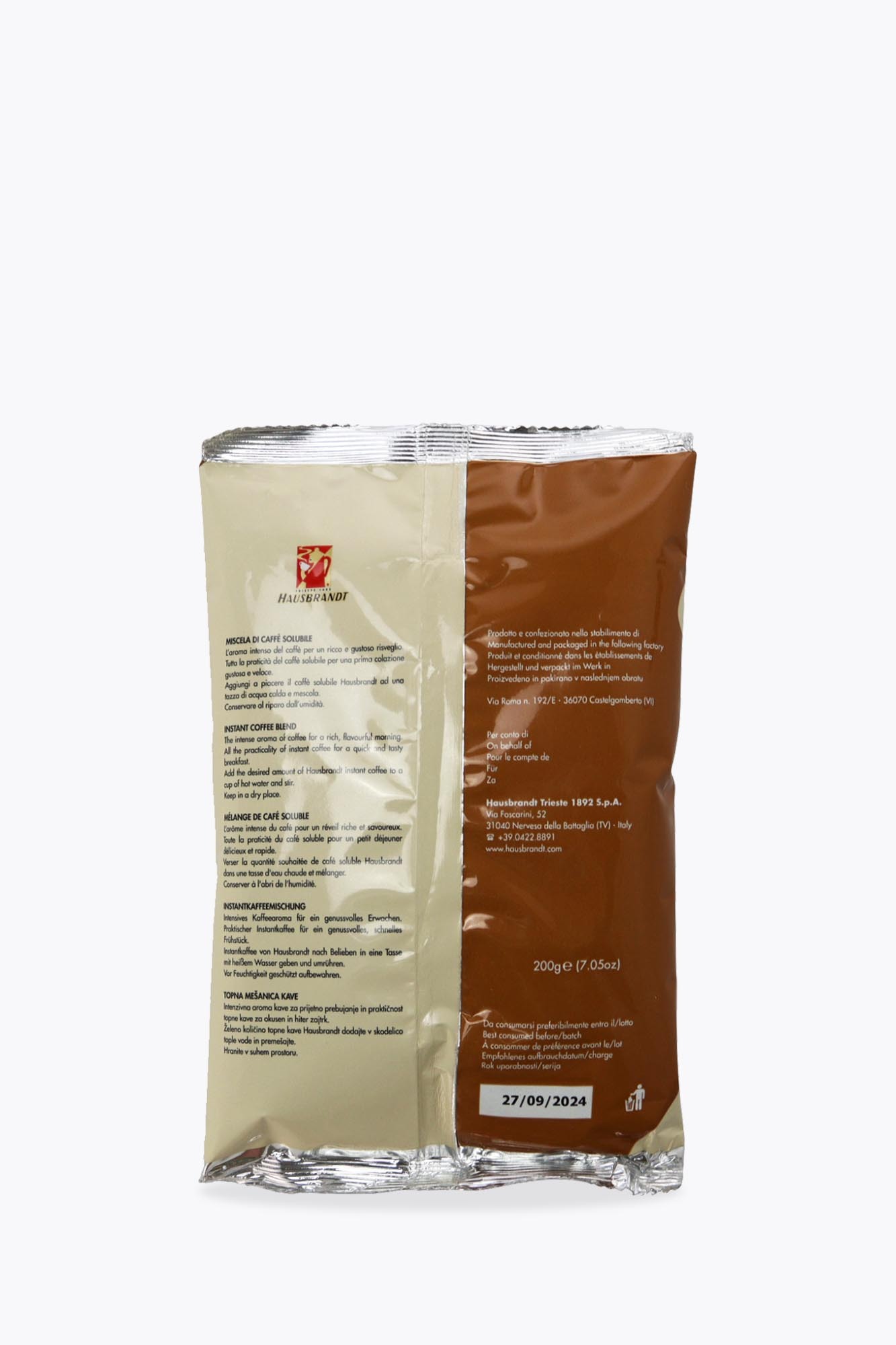 Hausbrandt Caffè Solubile Instant Kaffee 200g
