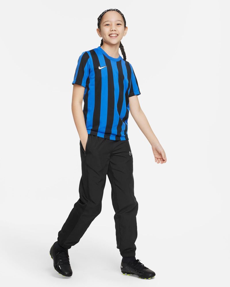Maillot Nike Striped Division IV Bleu Royal & Noir pour enfant