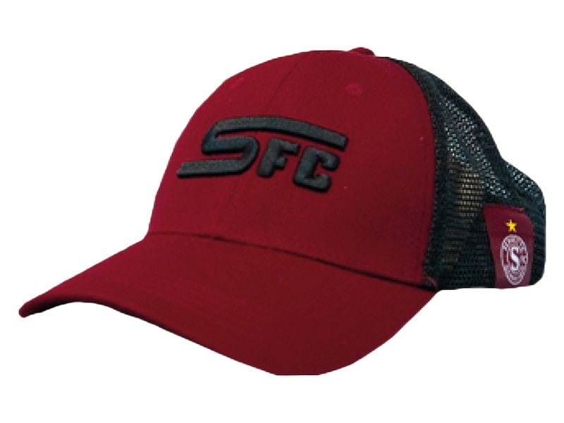 Servette FC Cap Trucker SFC 3D (Rot/Schwarz Trucker Cap mit Servette FC Logo