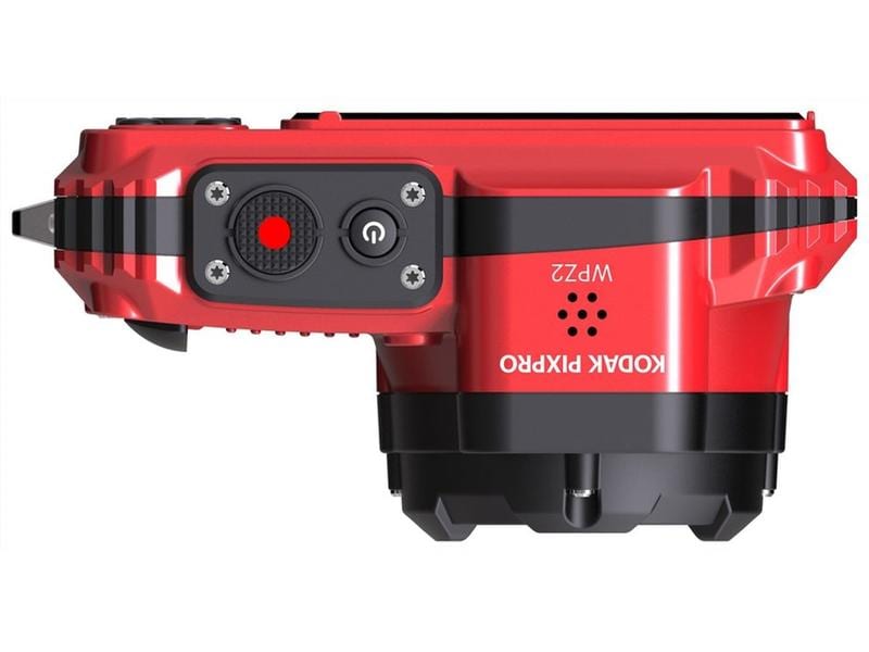 Kodak Unterwasserkamera PixPro WPZ2 Rot Wasser-, stoss- und staubdichte, Point & Shoot-Kamera