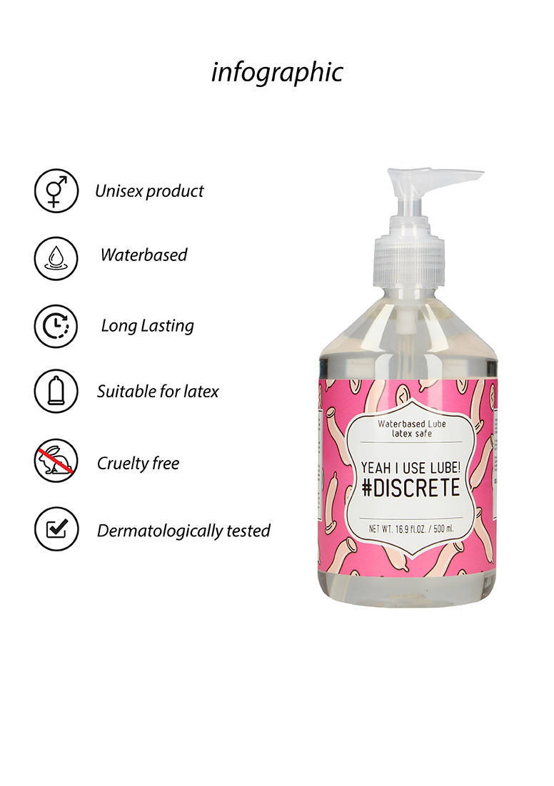 S-Line glijmiddel yeah i use lube! - 500 ml