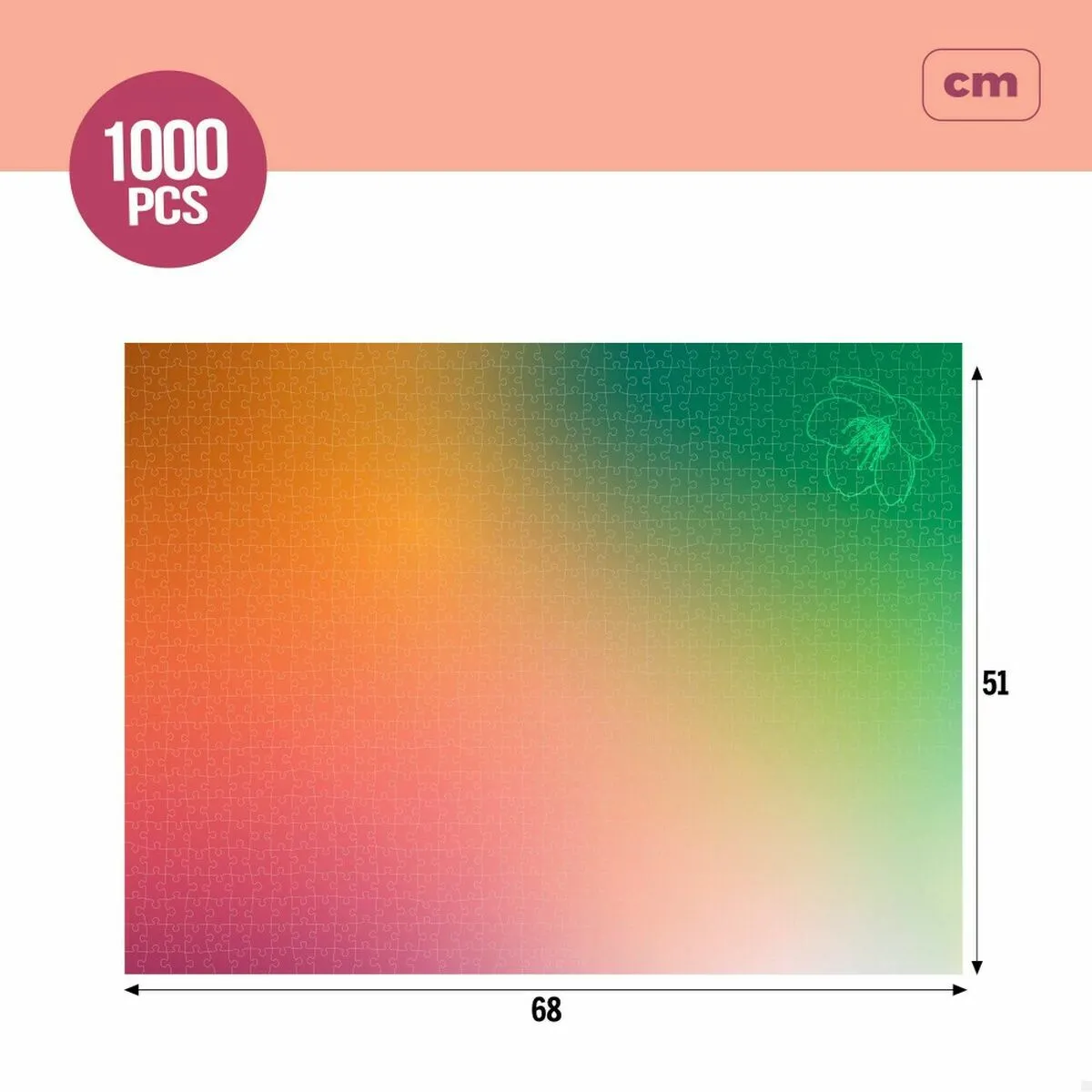 Color Baby Season's Gradients Spring - 1000 pièces