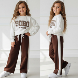 SOHO New York Comfy Chic Leo Set - bruin