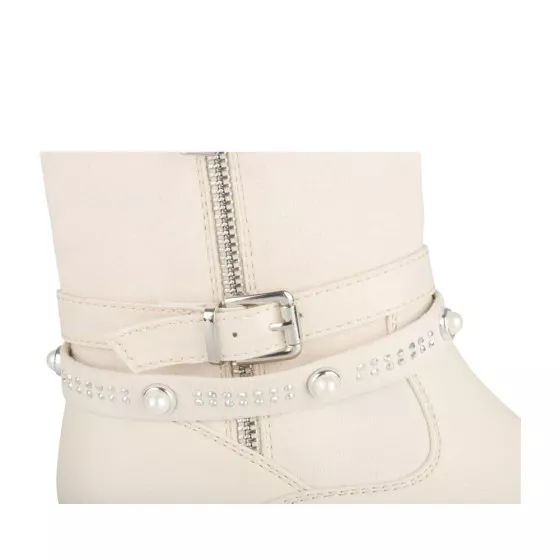 Bottines BEIGE LOVELY SKULL