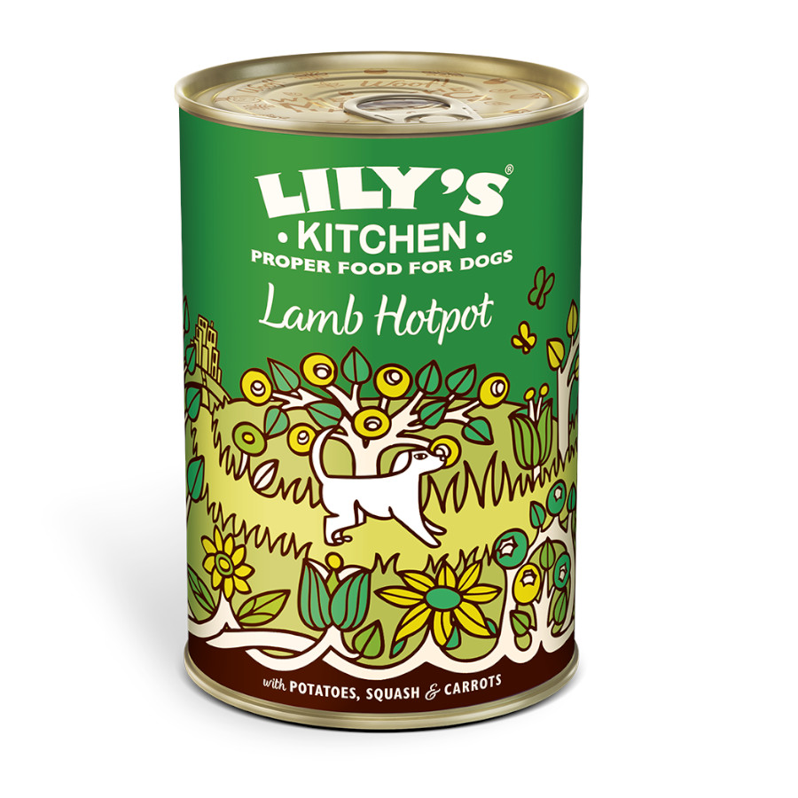Carne de cordeiro enlatada da Lily's Kitchen para cães