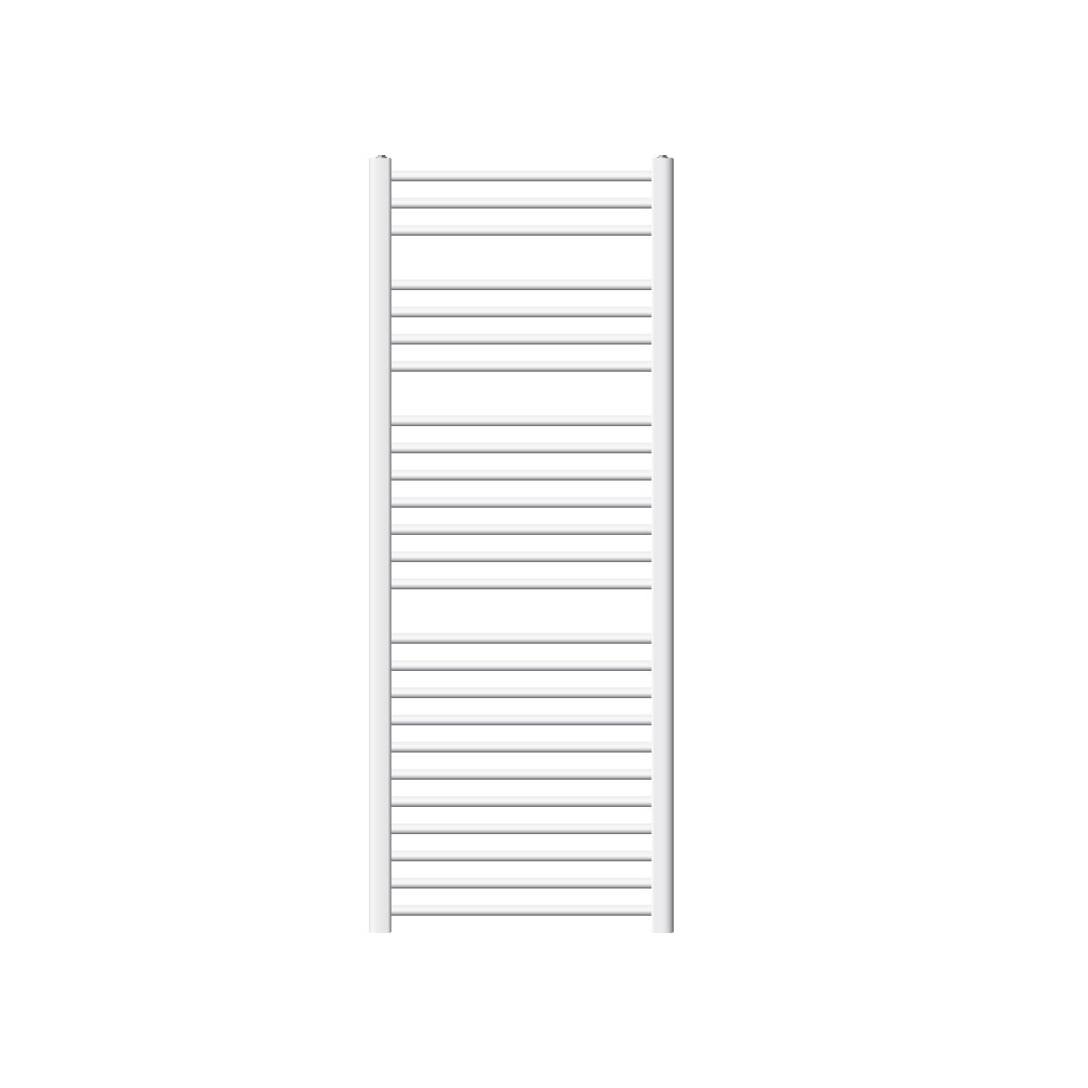 LuxeBath Sahara badkamerradiator, 600x1500 mm, wit, recht met zijaansluiting, designradiator, handdoekwarmer, handdoekdroger, handdoekradiator, handdoekradiator, badkamerverwarming